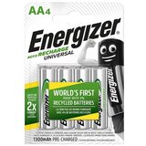 Energizer Universal HR06 mignon (aa)-akumulator NiMH 1300 mAh 1.2 V 4 kos, (20430960) | Shoptok.si