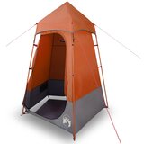 vidaXL Šotor za zasebnost siv in oranžen 121x121x225 cm 190T taft, (21070782) | Shoptok.si