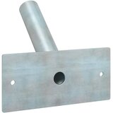  Držač za zastavu Srebrno 13 x 6 x 0,2 cm Čelik | shoptok.hr