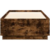  Okvir kreveta za pod Dimljeni hrast 80 x 200 cm | shoptok.hr
