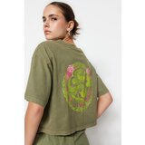 Trendyol T-Shirt - Khaki - Relaxed fit | shoptok.hr