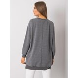 BASIC Feel Good Tunic-RV-TU-7187.26-dark gray | Shoptok.si