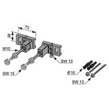 Tece 9380000 Profil set stenskih sider za posamezno montažo | Shoptok.si