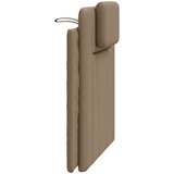  Jastuk za uzglavlje Viana boja cappuccina 80 cm od umjetne kože | shoptok.hr