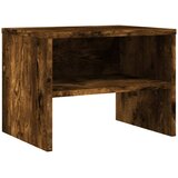  Noćni ormarići 2 kom dimljeni hrast 40 x 30 x 30 cm drveni | shoptok.hr
