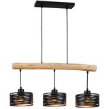 Modern Living viseča svetilka guiseppe, les, kovina, 40 w | Shoptok.si