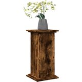 vidaXL Stojalo za shranjevanje dimljeni hrast 31x30x60 cm inž. les | Shoptok.si