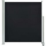  Uvlačiva bočna tenda za terasu 140 x 300 cm crna | shoptok.hr