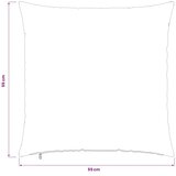  Presvlaka za jastuk 6 kom. HEERLEN Traper plava 55 x 55 cm - Trapere plave boje 55 x 55 cm 6 | shoptok.hr
