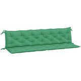  Jastuci za vrtnu klupu 2 kom zelena 200x50x7cm tkanine Oxford | shoptok.hr