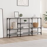  Konzolni stol boja hrasta sonome 160x29x80 cm konstruirano drvo | shoptok.hr