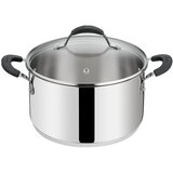 Lagostina Kozica s pokrovom New Tempra 18cm / 3,6l / dvojni ročaj / indukcija / inox 18/10, steklo, (20515213) Cene