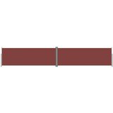  Uvlačiva bočna tenda smeđa 180 x 1000 cm | shoptok.hr