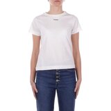 Pinko Majice s kratkimi rokavi 100373A34F Bela Cene