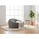 XORA VREČA ZA SEDENJE, siva tekstil | Shoptok.si