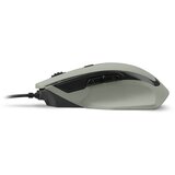 Sharkoon Miška Gamer - SHARK FORCE II siva (optična; 4200DPI; čip Pixart PMW3519; oplaščeni kabel; siva) | Shoptok.si