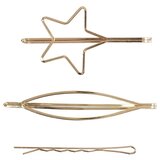 Artmie Zlatne kopče za kosu - set od 3 komada | shoptok.hr