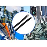 TRU COMPONENTS TC-12656668 Čelične kabelske vezice 290 mm 4.6 mm AISI 316 s premazom 10 St. | Eponuda.ba