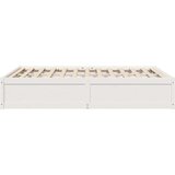 vidaXL Okvir za krevet bijeli 150x200cm od masivne borovine | shoptok.hr