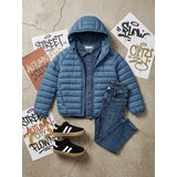 Sinsay Prošivena najlonska puffer jakna s kapuljačom | shoptok.hr