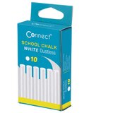  KREDA ŠKOLSKA OKRUGLA BESPRAŠNA FI-10 MM PK10 CONNECT BIJELA BLISTER | shoptok.hr