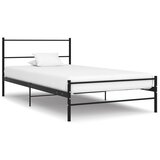 vidaXL Okvir za krevet crni metalni 90 x 200 cm Cijene