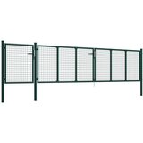  Vrata čelična 500 x 100 cm zelena | shoptok.hr