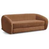 Bobochic Paris Opečnato oranžna raztegljiva sedežna garnitura iz šenilje 228 cm Neyo – | Shoptok.si