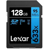 Lexar SD 128GB 633x SDHC UHS-I cards,  95MB/s read 45MB/s write C10 V10 U3