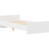 Okvir kreveta s uzglavljem Bijela 80 x 200 cm Konstruirano drvo | Shoptok.si