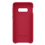 Samsung original usnjen ovitek EF-VG970LRE za Galaxy S10e G970 - zaščita zadnjega dela - rdeča | Shoptok.si