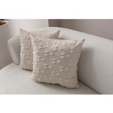 Mioli Decor Set dekorativnih jastučnica Tuffet, 43x43 cm, 2 komada, Krem | ePonuda.com