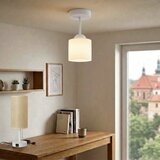 Brilagi LED plafonski luster RETRO GLASS 1xE27/60W/230V pr. 10 cm beli Slike