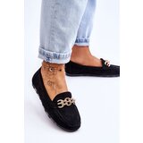 Boto Women's Suede Loafers Black Sorento | Shoptok.si
