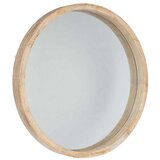  Zidno ogledalo Atmosphera Okruglo Prirodno (Ø 50 cm) | shoptok.hr