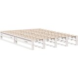 vidaXL Krevet s regalom za knjige bez madraca bijeli 120x200cm od drva | shoptok.hr