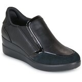Geox Nizke superge D STARDUST PLUS FAST IN Črna Cene