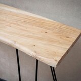 MID.YOU Konzolna Mizica Akazie, Pravi Les | Shoptok.si