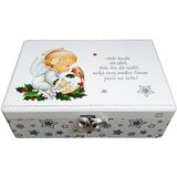  🎁 Kutija Uspomena s Rukom Pisanom Porukom – Neka Tvoj Anđeo Čuvar Bude Uvijek Uz Tebe 🎁 Š154155 | shoptok.hr