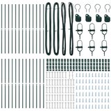  Stup za ogradu 26 pcs Zelena 3,2 x 3,2 x 200 cm | shoptok.hr