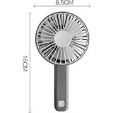 Venisymlis Prenosni Mini Ventilator Usb, Ročni Ventilator Za Polnjenje (Moder), Primeren Za Notranjo In Zunanjo Uporabo, (22070245) | Shoptok.si