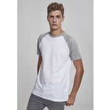 Urban Classics Contrasting raglan T-shirt wht/grey | shoptok.hr