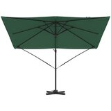 Roma Suncobran Zelena 286 x 284 x 265 cm Aluminij i poliester | shoptok.hr