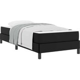  Krevetna konstrukcija s madracem Crna 90 x 200 cm tkanina | shoptok.hr