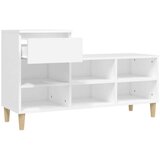 Ormarić za cipele bijeli 102 x 36 x 60 cm od konstruiranog drva | shoptok.hr