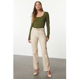 Trendyol Khaki Basic Pool Neck Knitwear Sweater | Shoptok.si