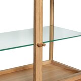 Hübsch Vitrina v hrastovem dekorju 60x42x32 cm Poetic – | Shoptok.si