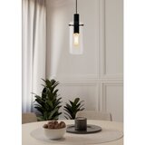 Eglo Montino visilica/1, e27, crna/staklo prozirno | shoptok.hr