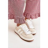 Boto Women's Sports Shoes Sneakers Made Of Eco Leather Beige Ravina | shoptok.hr