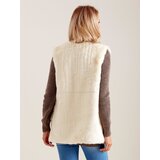 Wool Fashion Italia Vest-AT-KZ-4102-1.20P-ecru | shoptok.hr